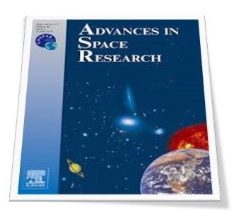 Tilted front cover of Advances in Space Research